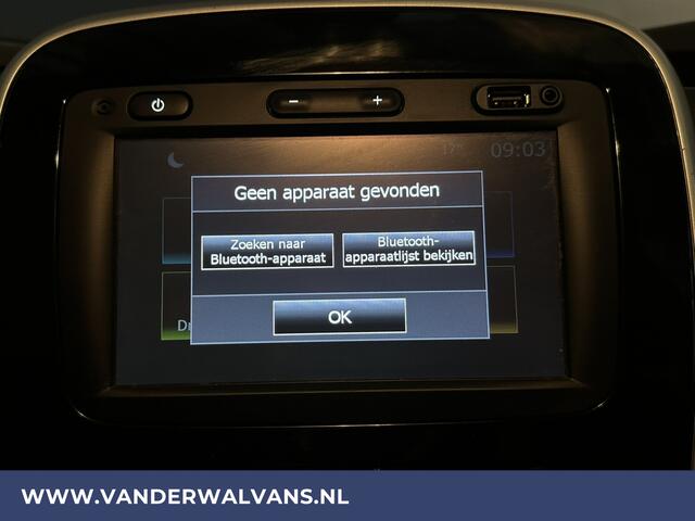 Renault TRAFIC 1.6 dCi 122pk L2H1 Euro6 Airco | Camera | Navigatie | Cruiscontrol Parkeersensoren, Bijrijdersbank