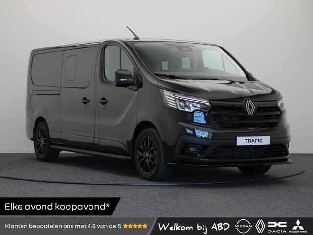 Renault TRAFIC 2.0 dCi EDC 170 T29 L2H1 Extra DC | Anniversary+ | Lederen bekleding | Frontlip | Spoiler | Design lichtmetalen velgen |