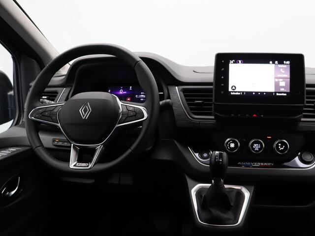 Renault TRAFIC 2.0 dCi EDC 170 T29 L2H1 Extra DC | Anniversary+ | Lederen bekleding | Frontlip | Spoiler | Design lichtmetalen velgen |