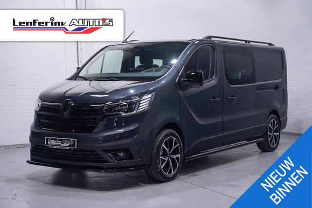 Renault TRAFIC 2.0 Blue dCi 170 pk Dubbel Cabine 2x Schuifdeur Navi, 18" LMV, LED Koplampen, Zwarte Grille, Spoiler V+A, BPM Vrij