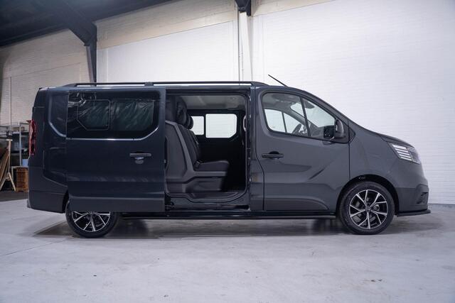 Renault TRAFIC 2.0 Blue dCi 170 pk Dubbel Cabine 2x Schuifdeur Navi, 18" LMV, LED Koplampen, Zwarte Grille, Spoiler V+A, BPM Vrij