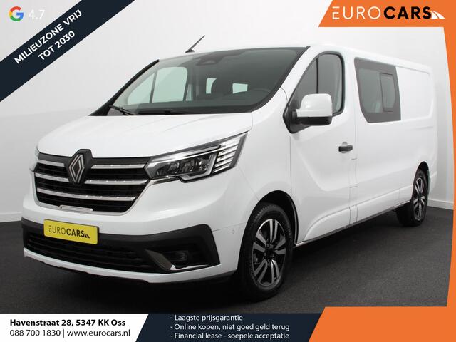 Renault TRAFIC 2.0 Blue dC1 150 EDC T29 L2H1 Extra Dubbele Cabine | Navigatie | Airco | Lichtmetalen velgen | Betimmering | Trekhaak | Camera | Parkeer sensoren | Dab