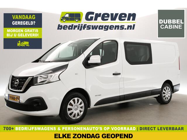 Renault TRAFIC 1.6 dCi 120 L2H1 Visia | MARGE! | Dubbele Cabine | 6 Persoons | Airco Camera Cruise Navigatie Trekhaak 3 Persoons PDC