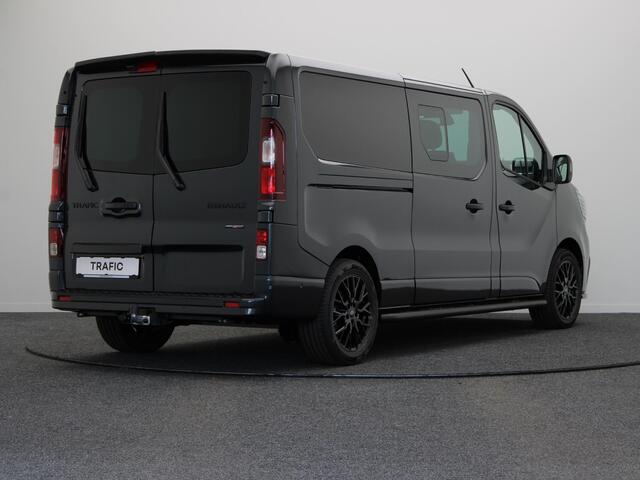Renault TRAFIC 2.0 dCi EDC 170pk T29 L2H1 Extra DC | Dubbel cabine | Anniversary+ | Lederen bekleding | Frontlip | Spoiler | Design lichtmetalen velgen |