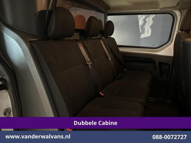 Renault TRAFIC 1.6 dCi 126pk L2H1 Dubbele cabine Euro6 Airco | 6-Zits | Navigatie | Camera LM velgen, Cruisecontrol, Trekhaak, Parkeersensoren