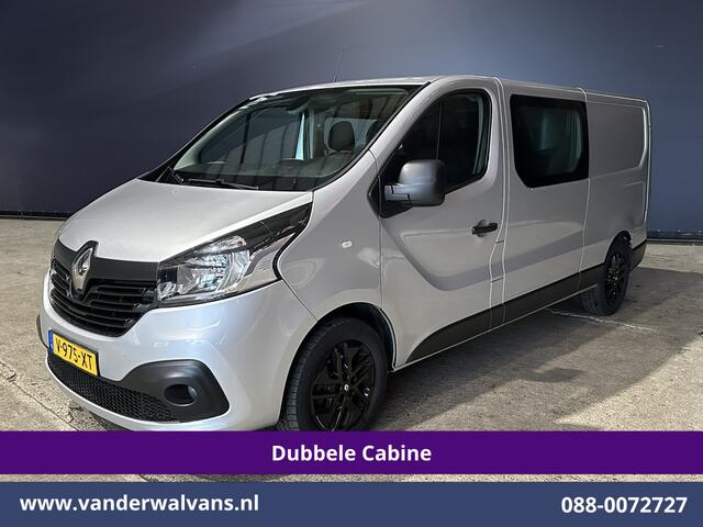Renault TRAFIC 1.6 dCi 126pk L2H1 Dubbele cabine Euro6 Airco | 6-Zits | Navigatie | Camera LM velgen, Cruisecontrol, Trekhaak, Parkeersensoren