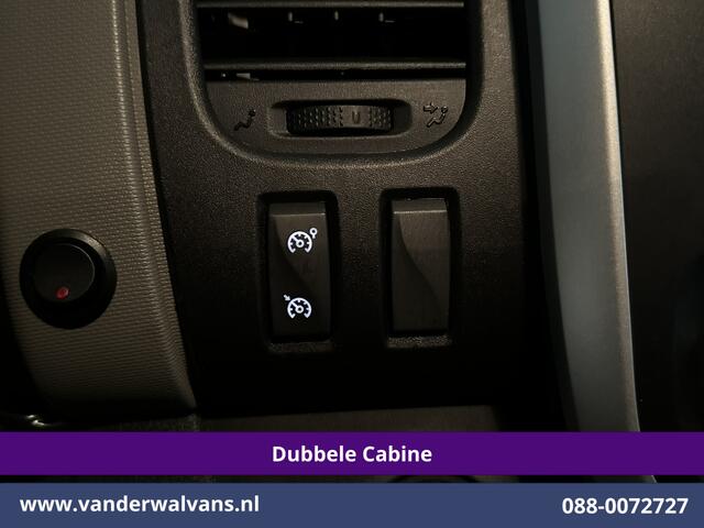 Renault TRAFIC 1.6 dCi 122pk inrichting L1H1 Dubbele cabine Euro6 Airco | 6-Zits | Navigatie Trekhaak, Cruisecontrol, Parkeersensoren, Bijrijdersbank