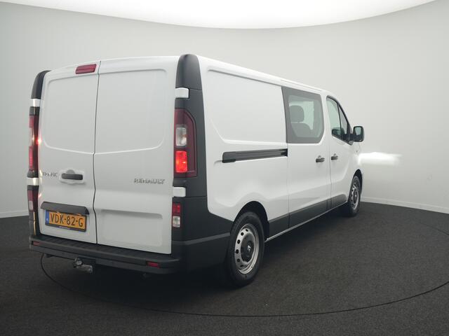 Renault TRAFIC 2.0 dCi 120 T29 L2H1 DC Comfort - Dubbele Cabine - Kastinrichting! - All Seasonbanden - Cruise Control - Trekhaak