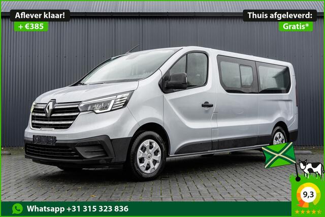Renault TRAFIC dCi 150PK | L2H1 | 9-Zits | ex BTW/BPM | LED | Navigatie | Cruise | Airco | PDC | Euro 6