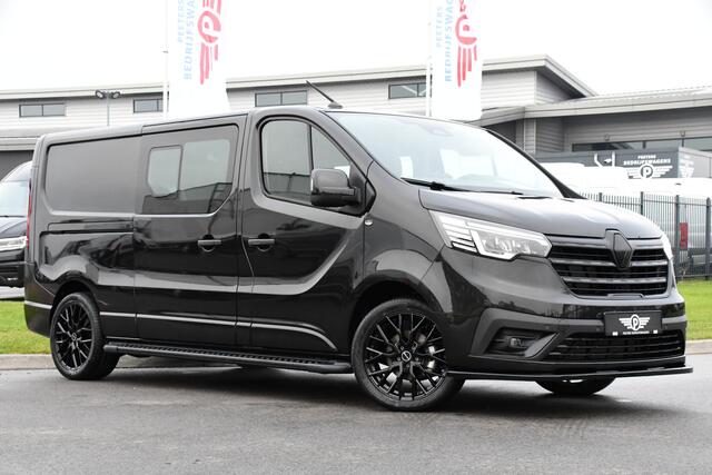 Renault TRAFIC 2.0 170 L2H1 DC Black Edition Extra Cruise, Camera, Carplay, LED, 170pk, Stoelverwarming, 2 x Schuifdeur, NAVI, Automaat, Clima, Uniek!