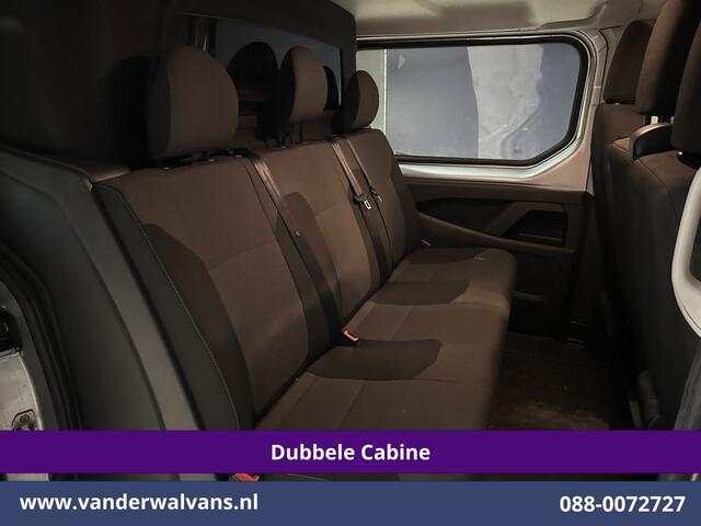 Renault TRAFIC 2.0 Blue dCi 131pk L2H1 Dubbele Cabine Fabrieksgarantie Euro6 Airco | 6-Zits | Navigatie | LED | Camera | Cruisecontrol 2500kg Trekhaak, Parkeersensoren