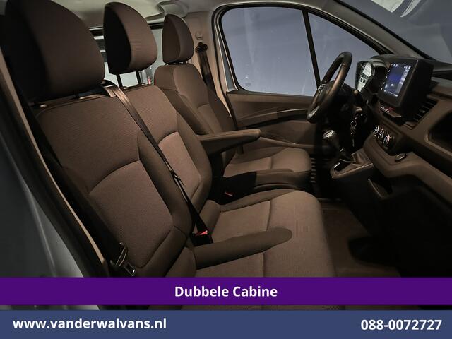 Renault TRAFIC 2.0 Blue dCi 131pk L2H1 Dubbele Cabine Fabrieksgarantie Euro6 Airco | 6-Zits | Navigatie | LED | Camera | Cruisecontrol 2500kg Trekhaak, Parkeersensoren