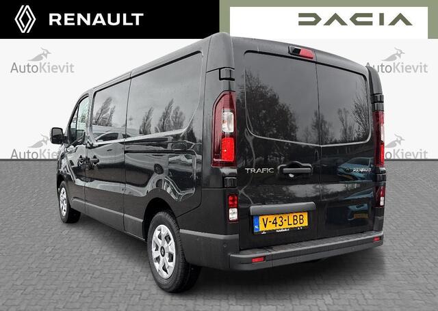 Renault TRAFIC 2.0 Blue dC1 150 EDC T30 L2H1 Advance - Zijschuifdeur links zonder ruit / EASY LINK navigatiesysteem met 8\" touchscreen en DAB+ radio en kaart Europa / Additionele parkeerhulp / Vierseizoenbanden met sneeuwvlokicoon / Reservewie