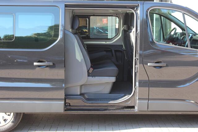 Renault TRAFIC L2H1 2.0 dCi 145 pk Comfort Dubbele Cabine Navi, Airco,Trekhaak, Laadruimte betimmert