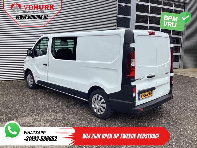 Renault TRAFIC 1.6 dCi 125 pk E6 L2 DC Dubbel Cabine BPM VRIJ NL Auto/ Camera/ Cruise/ Navi/ Airco/ Trekhaak