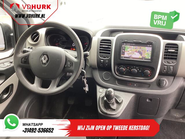 Renault TRAFIC 1.6 dCi 125 pk E6 L2 DC Dubbel Cabine BPM VRIJ NL Auto/ Camera/ Cruise/ Navi/ Airco/ Trekhaak