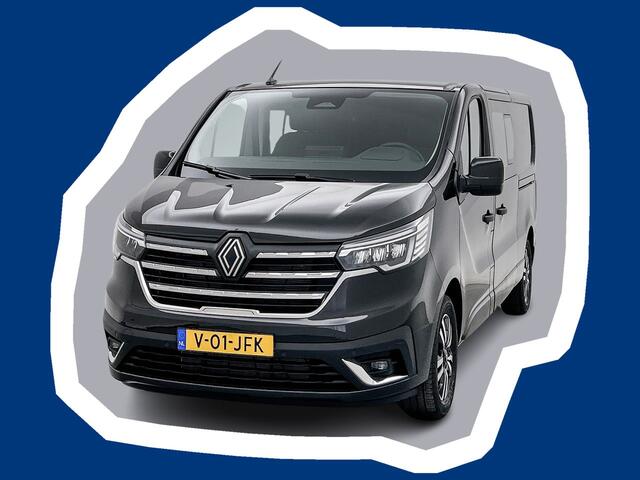 Renault TRAFIC 2.0 Blue dCi EDC 170 T29 L2H1 Extra DC 2x Schuifdeur Betimmering Keyless Trekhaak Navigatie Parkeersensoren Camera Carplay Dubbele cabine