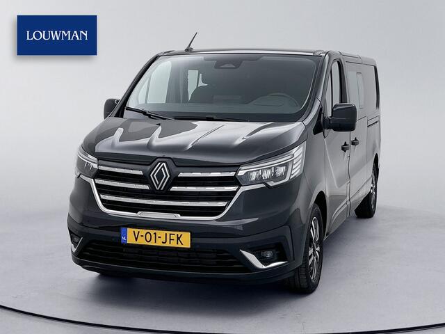 Renault TRAFIC 2.0 Blue dCi EDC 170 T29 L2H1 Extra DC 2x Schuifdeur Betimmering Keyless Trekhaak Navigatie Parkeersensoren Camera Carplay Dubbele cabine