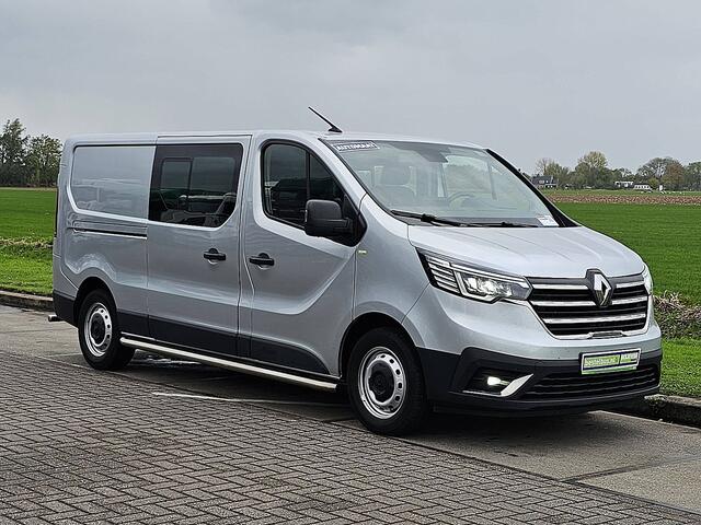 Renault TRAFIC 2.0 dCi 150 T29 L2H1 DC Airco Automaat Navi Sidebars Euro6 150Pk NAP 1e Eigenaar!
