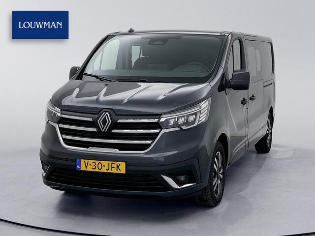 Renault TRAFIC 2.0 Blue dCi EDC 170 T29 L2H1 Extra DC 2x Schuifdeur Betimmering Keyless Trekhaak Navigatie Parkeersensoren Camera Carplay Dubbele Cabine