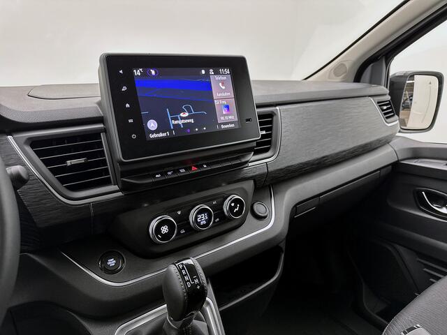 Renault TRAFIC 2.0 Blue dCi EDC 170 T29 L2H1 Extra DC 2x Schuifdeur Betimmering Keyless Trekhaak Navigatie Parkeersensoren Camera Carplay Dubbele Cabine