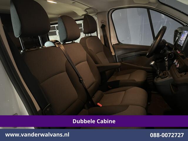 Renault TRAFIC 2.0 dCi L2H1 Dubbele Cabine Euro6 Airco | 6-Zits | Apple Carplay | Cruisecontrol | Trekhaak Android Auto, Parkeersensoren