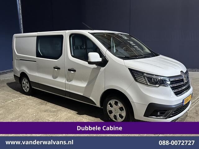 Renault TRAFIC 2.0 dCi L2H1 Dubbele Cabine Euro6 Airco | 6-Zits | Apple Carplay | Cruisecontrol | Trekhaak Android Auto, Parkeersensoren