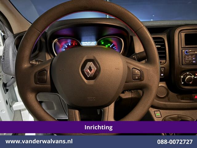 Renault TRAFIC 1.6 dCi L1H1 Inrichting Euro6 Airco | Imperiaal | Omvormer | Trekhaak | LED | Cruisecontrol Parkeersensoren, Bijrijdersbank