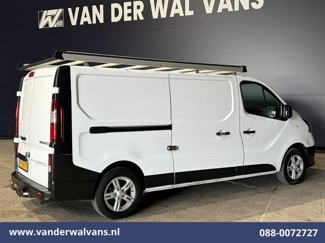 Renault TRAFIC 1.6 dCi 122pk L2H1 Euro6 Airco | Imperiaal | Trekhaak | Navigatie | LM velgen | Cruisecontrol Parkeersensoren, Bijrijdersbank
