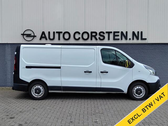 Renault TRAFIC 1.6 dCi 126PK T29 L2H1 3-Persoons Euro 6 Trekhaak Airco Navi Cruise Control Bluetooth Pdc Comfort Energy Betonplex vloer Wandbetimmering Schuifdeur Achterdeuren Origineel Nederlandse Auto