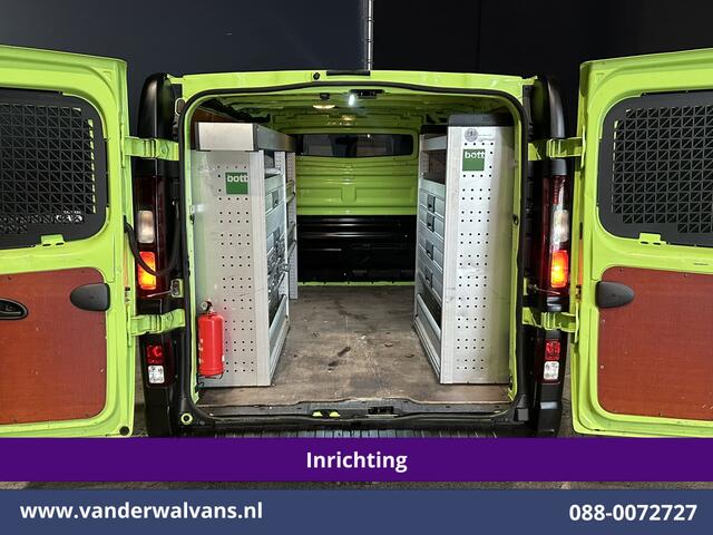 Renault TRAFIC 1.6 dCi L1H1 Inrichting Euro6 Airco | Navigatie | LED | Trekhaak | Cruisecontrol Parkeersensoren, Bijrijdersbank