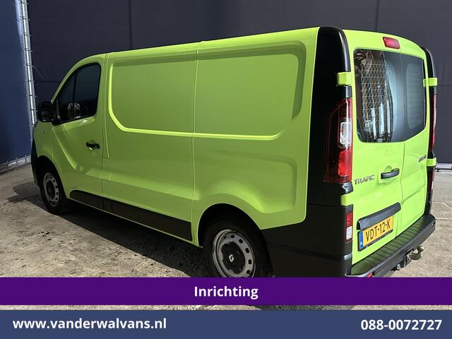 Renault TRAFIC 1.6 dCi L1H1 Inrichting Euro6 Airco | Navigatie | LED | Trekhaak | Cruisecontrol Parkeersensoren, Bijrijdersbank