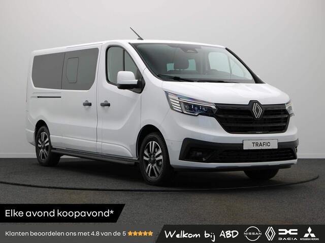 Renault TRAFIC 2.0 dCi EDC 170pk T29 L2H1 Extra DC | Anniversary | Sidebars | Zwarte logo's | Glasslook |