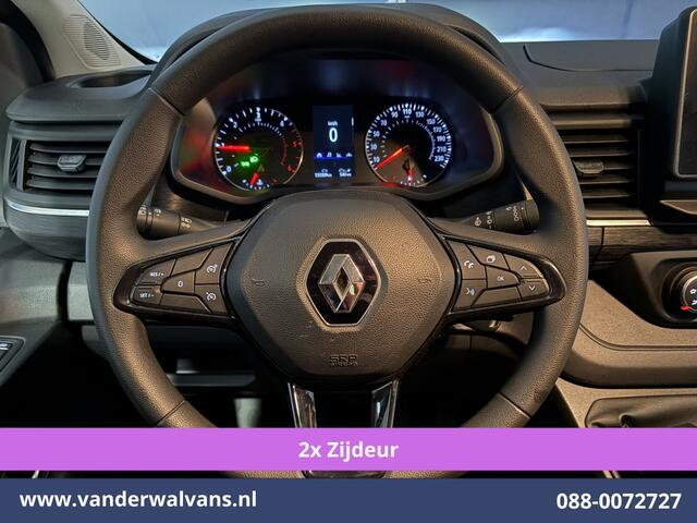 Renault TRAFIC 2.0 dCi 131pk L2H1 Euro6 Airco | 2x zijdeur | LED | Apple Carplay | Cruisecontrol Parkeersensoren, Bijrijdersbank