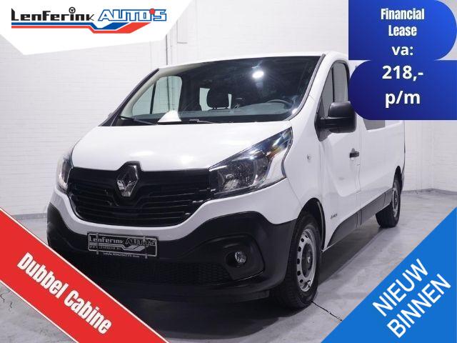 Renault TRAFIC 1.6 dCi 145 pk L2 Dubbel Cabine Apple Carplay, Airco, Camera, Keyless Entry, 6-Zits