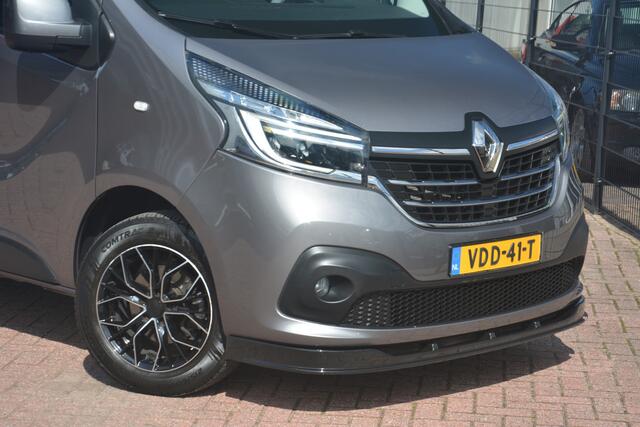 Renault TRAFIC 2.0 dCi 145 T29 L2H2 Comfort | 3-zits | Trekhaak | Navigatie | Cruise-control | Airco | 14999 MARGE 3 zitplaatsen Euro 6 leren bekleding onderhoudshistorie aanwezig