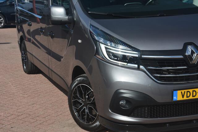 Renault TRAFIC 2.0 dCi 145 T29 L2H2 Comfort | 3-zits | Trekhaak | Navigatie | Cruise-control | Airco | 14999 MARGE 3 zitplaatsen Euro 6 leren bekleding onderhoudshistorie aanwezig