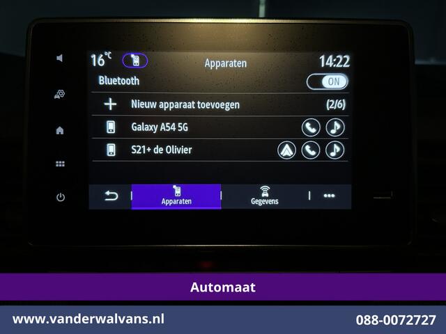 Renault TRAFIC 2.0 dCi 150pk Automaat L2H1 Euro6 Airco | Navigatie | Camera | LED | Android Auto | Cruisecontrol Parkeersensoren, Bijrijdersbank