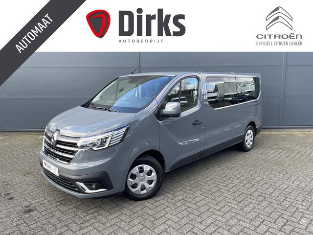Renault TRAFIC 150pk L2H1 Grand Luxury (Trekhaak - Camera - LED - 9 pers - Navigatie - Apple Carplay - Keyless Entry - Airco - Parkeersensoren V+A)