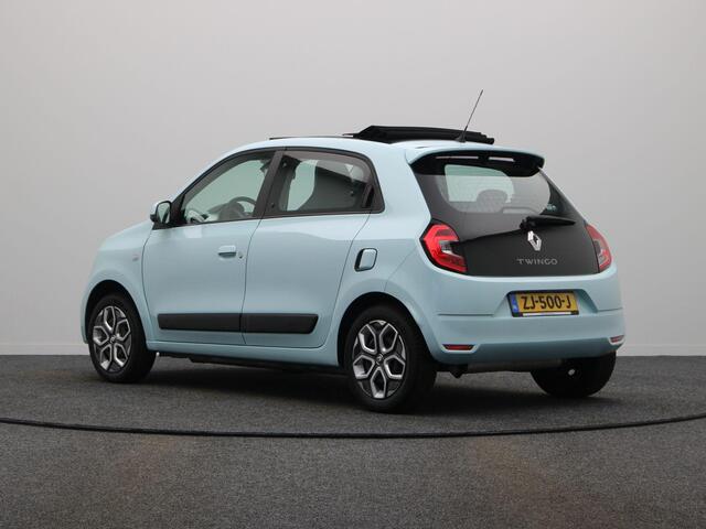 Renault TWINGO SCe 75pk Collection | Stoffen vouwdak | Facelift! | Airco | Bleu Dragée |