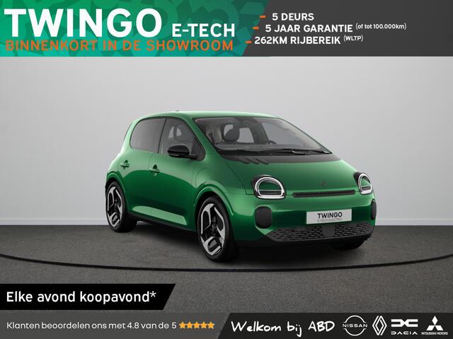 Renault TWINGO Techno Urban range | 18" lichtmetalen velgen 'Reverso noir diamantée' | Achteruitrijcamera | LED-achterlichten