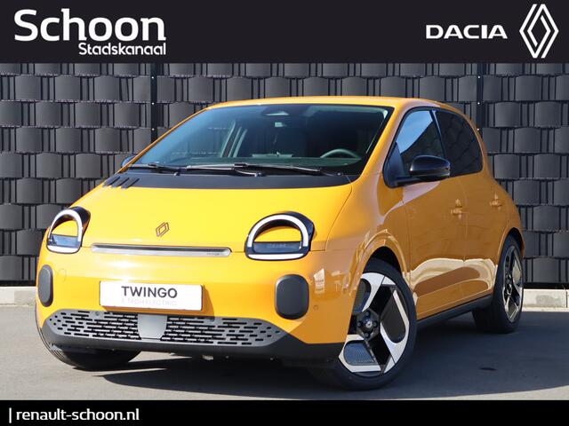 Renault TWINGO urban range techno 27.5 kWh EV | NU BESCHIKBAAR VOOR PROEFRIT | Adap. Cruise | Stoelverwarming | Camera | Navigatie