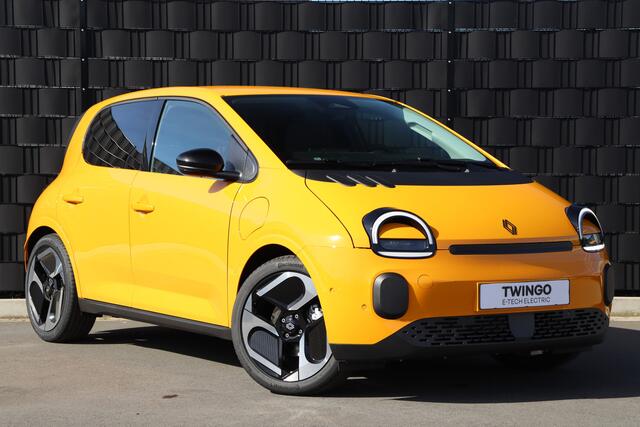 Renault TWINGO urban range techno 27.5 kWh EV | NU BESCHIKBAAR VOOR PROEFRIT | Adap. Cruise | Stoelverwarming | Camera | Navigatie