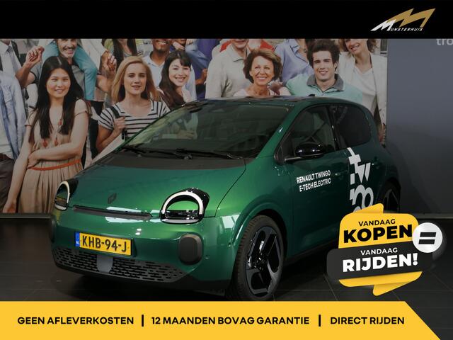 Renault TWINGO urban range techno 80pk - Demo! - Stoelverwarming - Parkeerassistent - Dodehoek