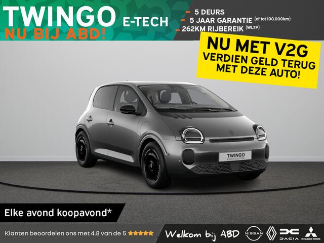 Renault TWINGO Techno Urban range | Achteruitrijcamera | LED-achterlichten | LED-dagrijverlichting met specifiek vormgegeven lichtsignatuur
