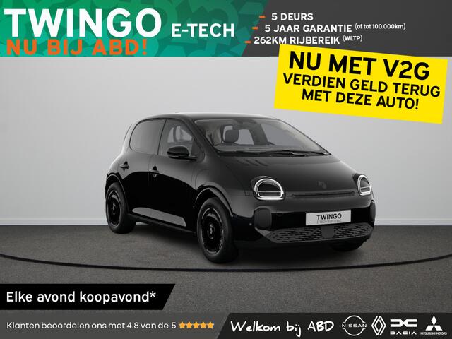 Renault TWINGO Techno Urban range | Achteruitrijcamera | LED-achterlichten | LED-dagrijverlichting met specifiek vormgegeven lichtsignatuur