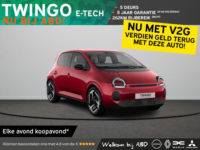 Renault TWINGO Techno Urban range | 18" lichtmetalen velgen 'Reverso noir diamantée' | Achteruitrijcamera | LED-achterlichten