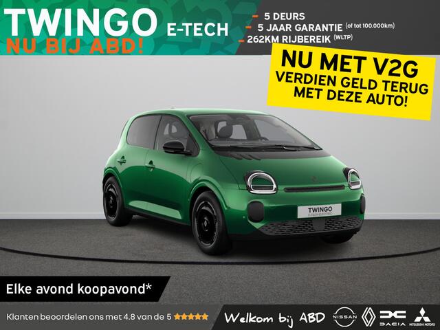 Renault TWINGO Techno Urban range | Achteruitrijcamera | LED-achterlichten | LED-dagrijverlichting met specifiek vormgegeven lichtsignatuur