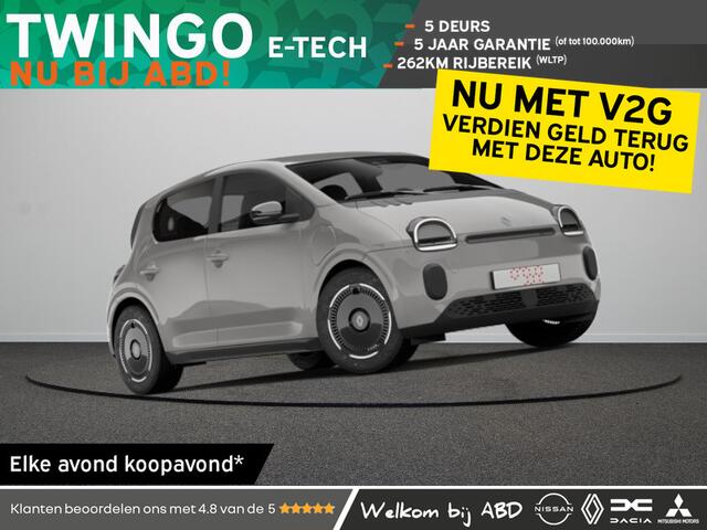 Renault TWINGO Techno Urban range | Achteruitrijcamera | LED-achterlichten | LED-dagrijverlichting met specifiek vormgegeven lichtsignatuur