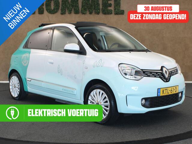 Renault TWINGO Z.E. R80 Série Limitée Vibes CABRIO DAK - PARKEERSENSOREN ACHTER - ACHTERUITRIJ CAMERA - NAVIGATIE - CRUISE CONTROL - STOELVERWARMING - DAB RADIO - CLIMATE CONTROL